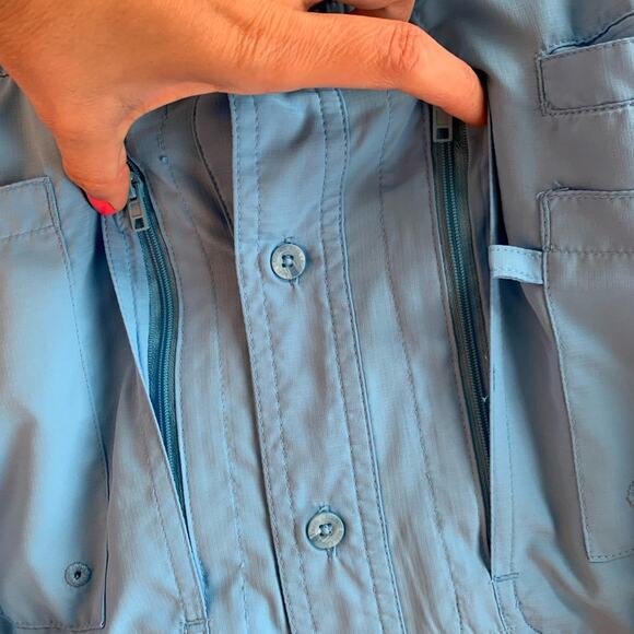 Reel Legends Lightweight Long Sleeve Button Down - Picture 9 of 14